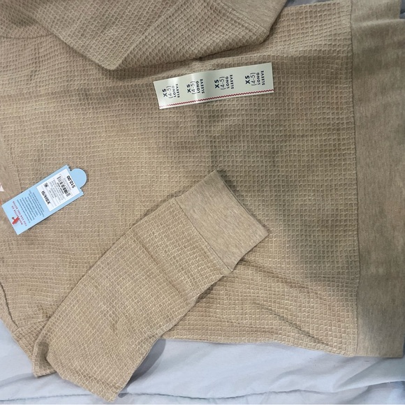 Cat & Jack 3 kids long sleeve soft waffle knit unisex pullover shirt many sizes - Picture 14 of 15